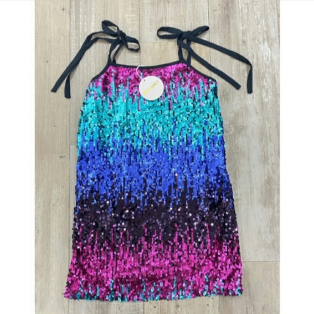 Wild Honey Sequin Mini Dress Cocktail Evening NYE Date Night